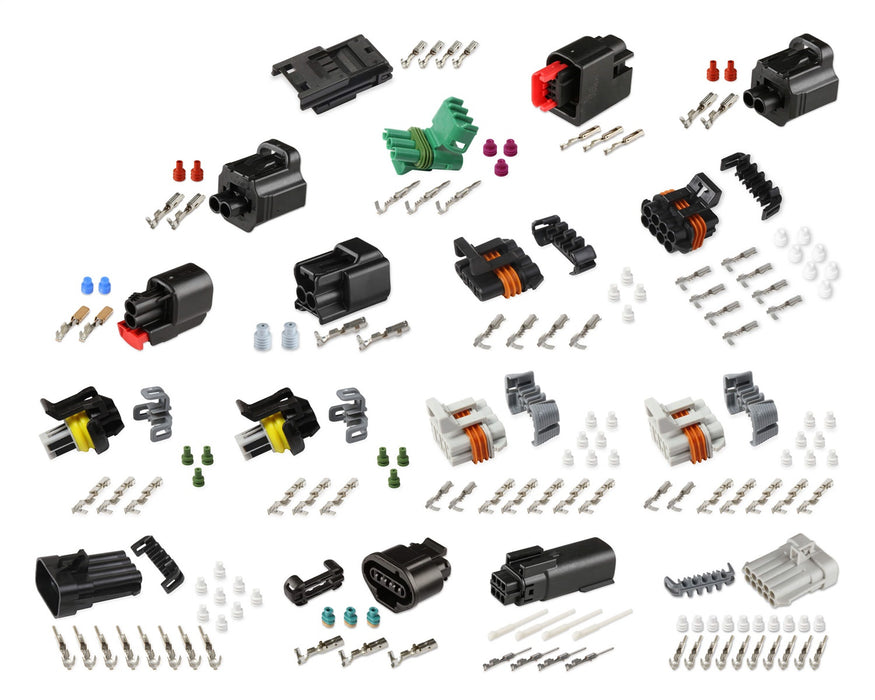 Holley EFI 570-100 EFI Main Harness Connector Kit; Fits w/Coyote Engines; - Truck Part Superstore