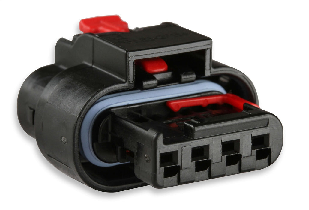 Holley EFI 570-242 Current Transducer Connector; Mcon 1.2; Female; 4 Pin Single Connector Kit; - Truck Part Superstore