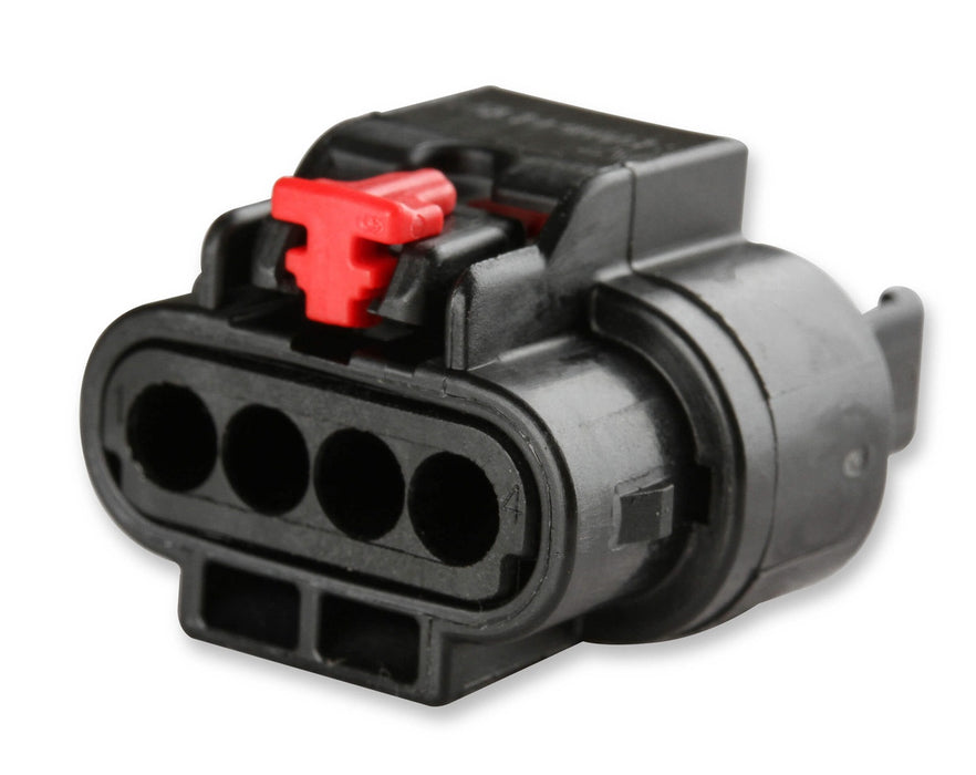 Holley EFI 570-242 Current Transducer Connector; Mcon 1.2; Female; 4 Pin Single Connector Kit; - Truck Part Superstore