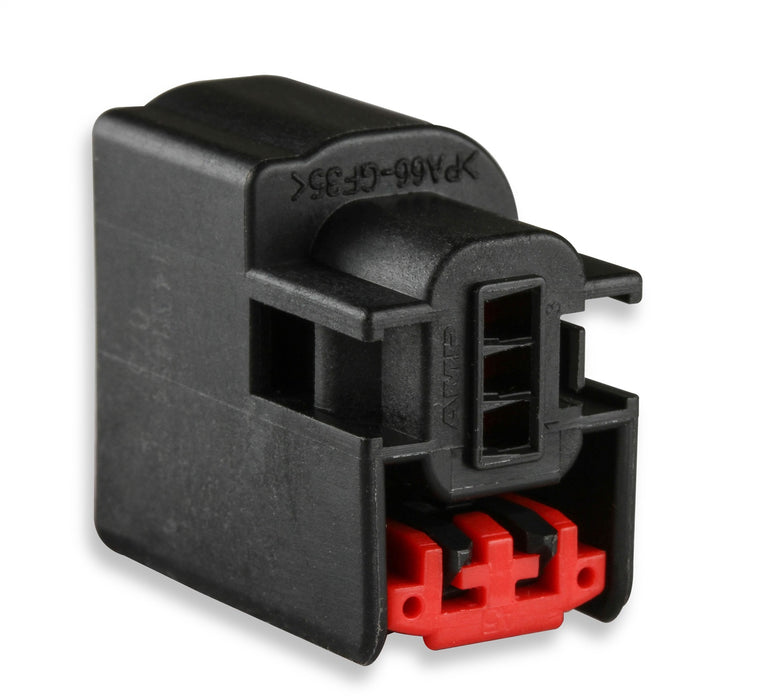 Holley EFI 570-339 Wiring Connector Bulk Pack; 3 Cavity; Sealed; Coyote Cam Sensor; 10 Pack; - Truck Part Superstore