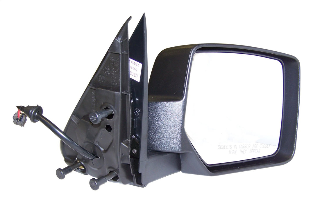 Crown Automotive Jeep Replacement 57010076AE Door Mirror; Right; Power; Foldaway; w/o Driver Memory; Black; - Truck Part Superstore