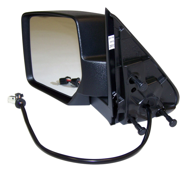 Crown Automotive Jeep Replacement 57010187AC Door Mirror; Left; Power; Heated; w/Driver Memory; Black; - Truck Part Superstore