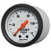 AutoMeter 5702 GAUGE; BOOST; 2 1/16in.; 15PSI; MECHANICAL; PHANTOM - Truck Part Superstore