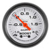 AutoMeter 5703-M2 GAUGE; VAC/BOOST; 2 1/16in.;-1-+2 BAR; MECHANICAL; PHANTOM - Truck Part Superstore
