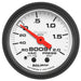 AutoMeter 5703-M GAUGE; VAC/BOOST; 2 1/16in.; 60CMHG-2.0BAR; MECHANICAL; PHANTOM - Truck Part Superstore