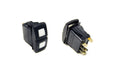 Painless Wiring 57052 Rocker Switch; LED Weatherproof On/Off/On Switch; - Truck Part Superstore