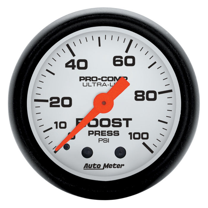 AutoMeter 5706 GAUGE; BOOST; 2 1/16in.; 100PSI; MECHANICAL; PHANTOM - Truck Part Superstore