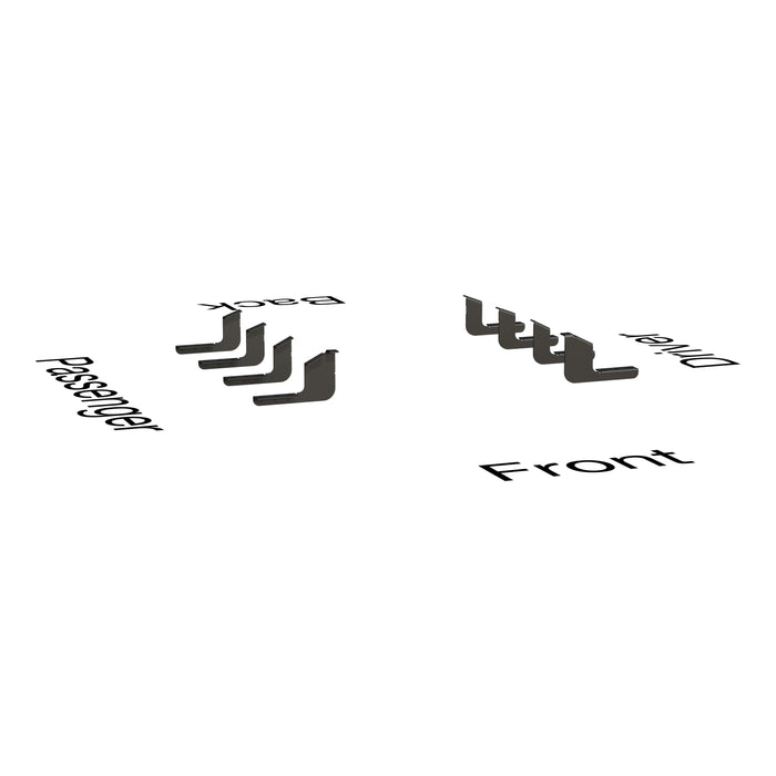 Luverne 570752 Mega/O-Mega Step Mounting Brackets - Truck Part Superstore