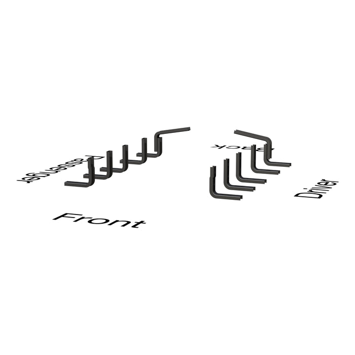 Luverne 570829 Mega/O-Mega Step Mounting Brackets W2W - Truck Part Superstore