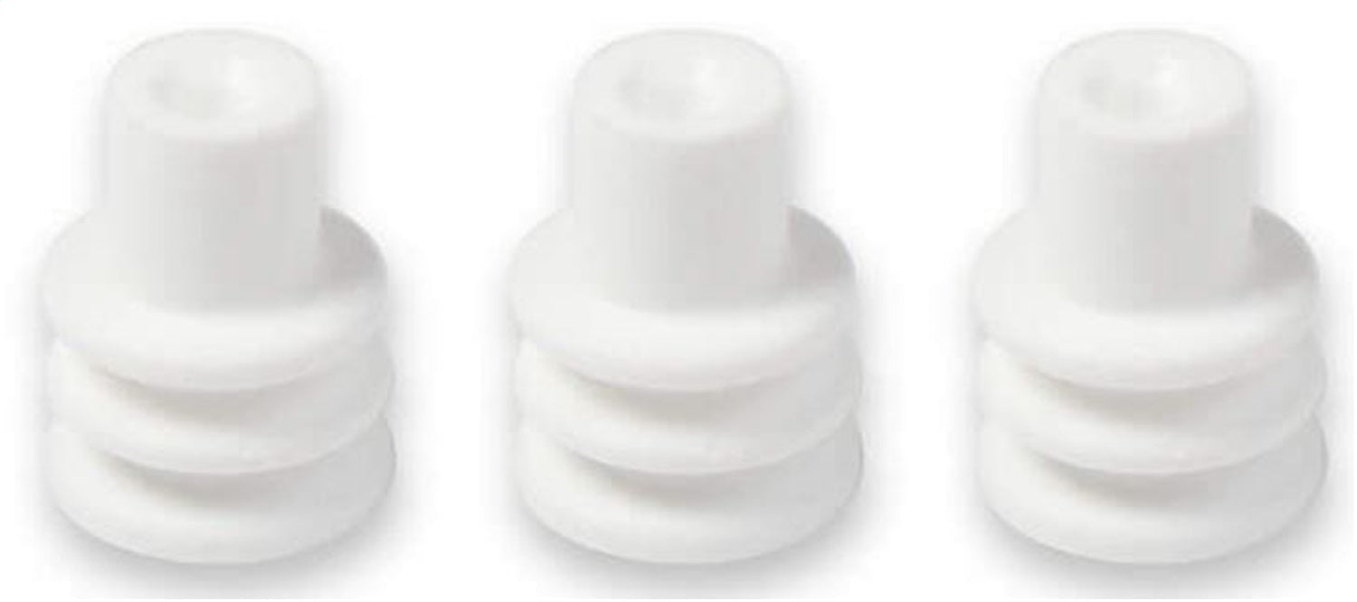 Holley EFI 571-108 Weather Seal Bulk Pack; Metripack; 22-18GA; White; 100 Pack; - Truck Part Superstore