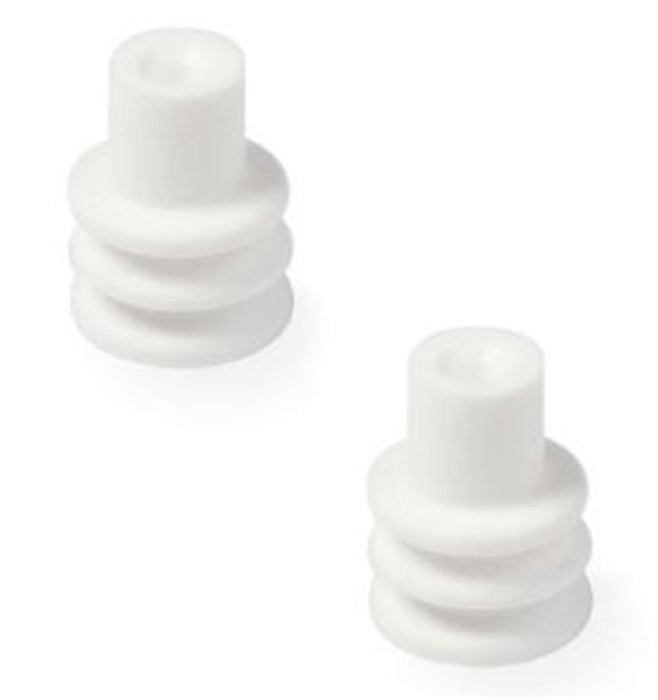 Holley EFI 571-111 Weather Seal Bulk Pack; GT 150; 24-20GA; White; 100 Pack; - Truck Part Superstore