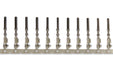 Holley EFI 571-136 Super Seal Terminal; 24-20GA; 100 Pack; - Truck Part Superstore