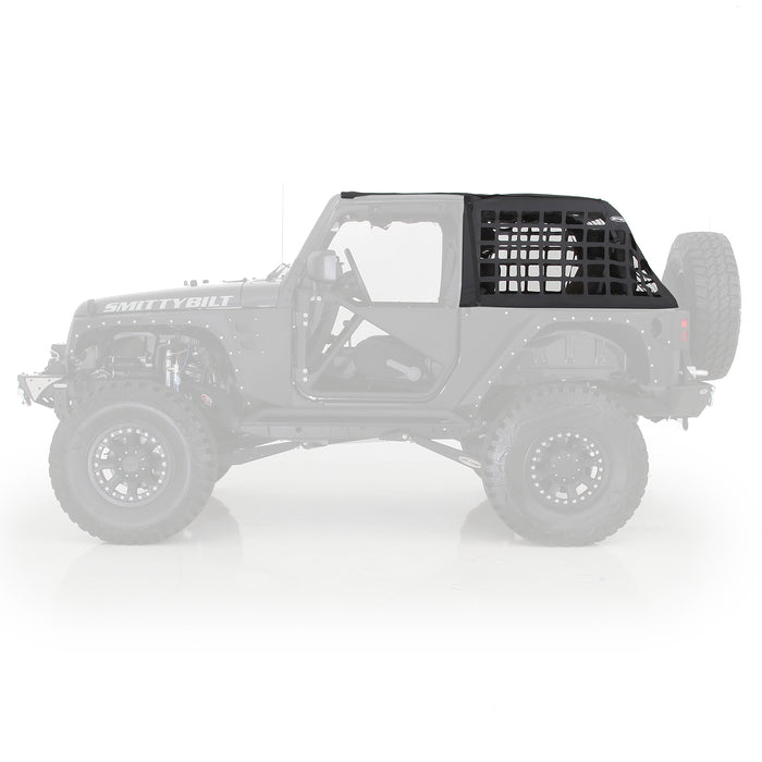 Smittybilt 571035 C-Res Cargo Restraint System 07-18 Wrangler JK 2 Door Black Diamond Smittybilt - Truck Part Superstore
