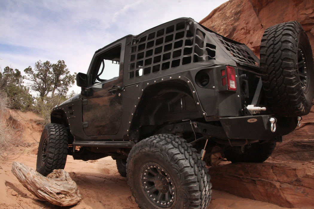 Smittybilt 571035 C-Res Cargo Restraint System 07-18 Wrangler JK 2 Door Black Diamond Smittybilt - Truck Part Superstore