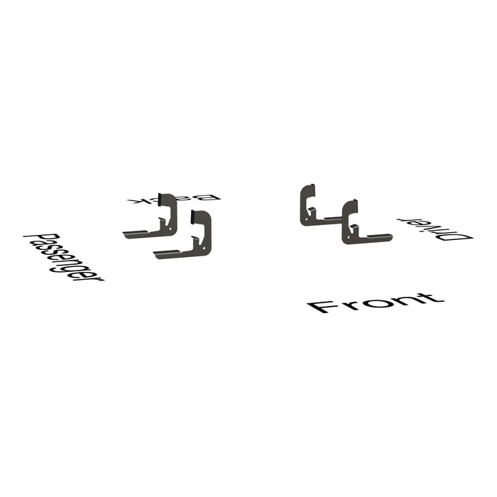 Luverne 571441 Mega/O-Mega Step Mounting Brackets - Truck Part Superstore