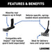 Luverne 571500 Impact Bumper Shock-Absorbing Bracket Kit - Truck Part Superstore