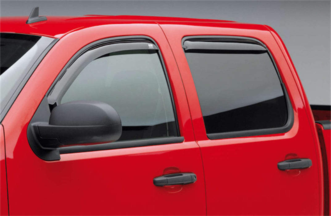 EGR 571501 EGR In Channel Style Dark Smoke Window Visor-proudly made in the USA. - Truck Part Superstore