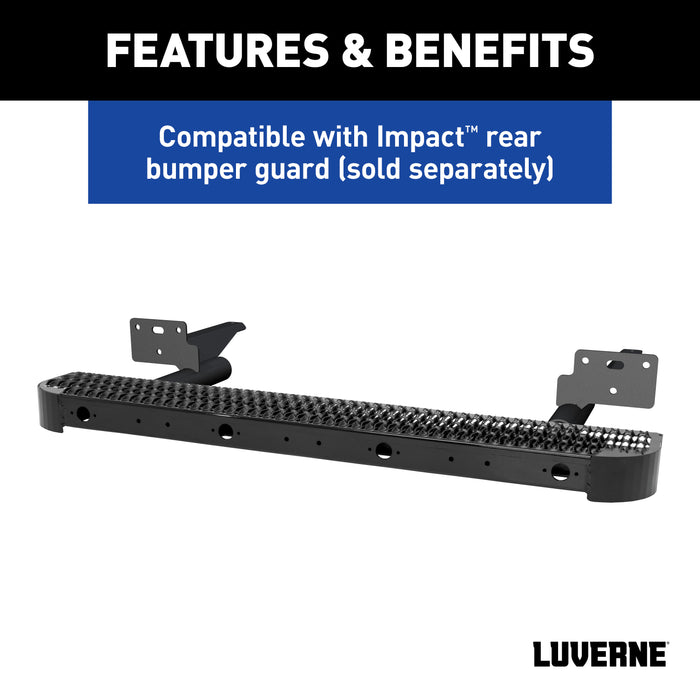 Luverne 571502 Bracket Kit; Carbon Steel; Textured Black Powder Coat; - Truck Part Superstore