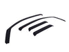EGR 571505 EGR In Channel Style Black Window Visor-proudly made in the USA. - Truck Part Superstore