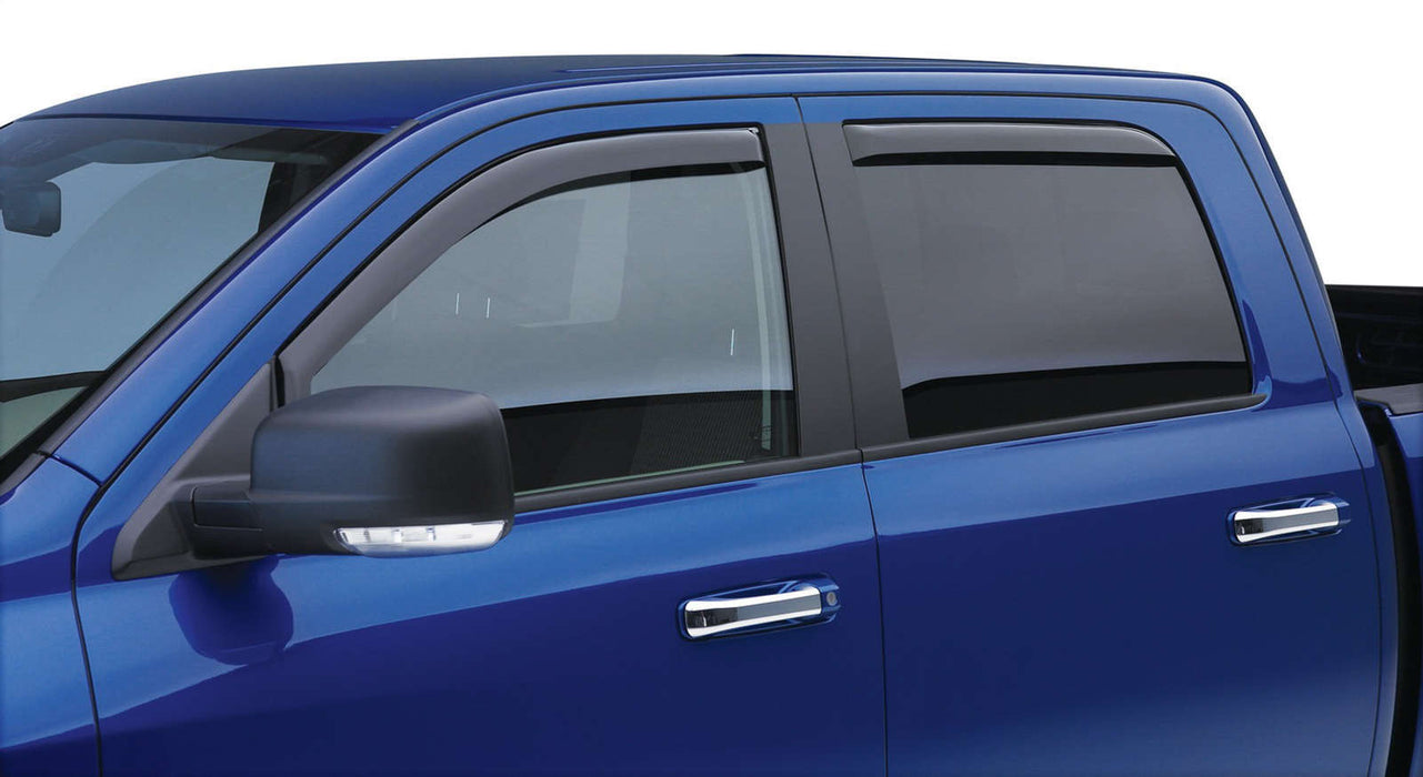 EGR 571675 EGR In Channel Style Black Window Visor-proudly made in the USA. - Truck Part Superstore