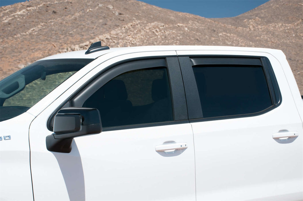 EGR 571691 EGR In Channel Style Dark Smoke Window Visor-proudly made in the USA. - Truck Part Superstore
