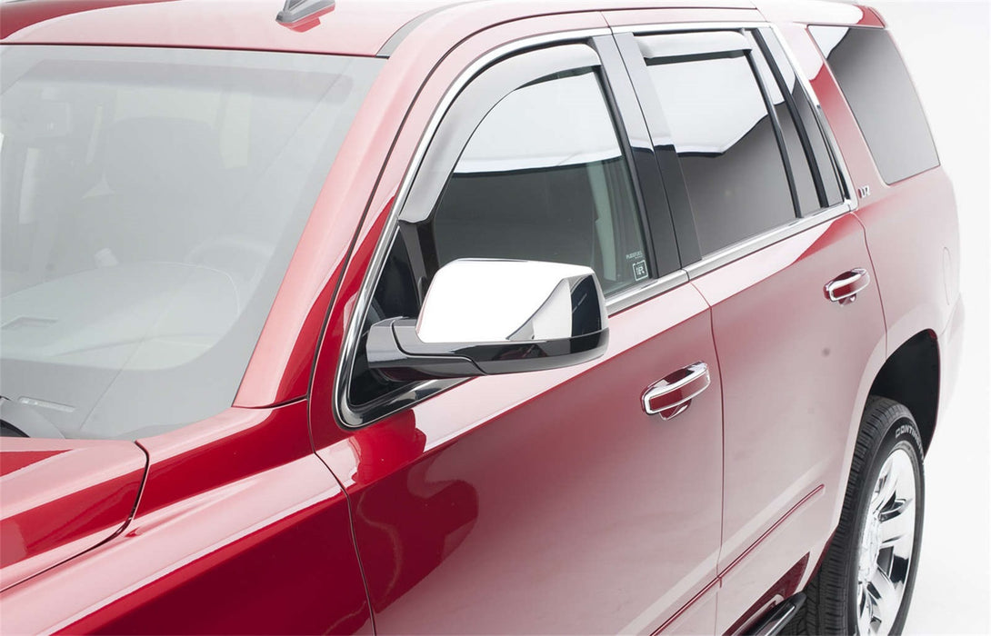 EGR 571861 EGR In Channel Style Dark Smoke Window Visor-proudly made in the USA. - Truck Part Superstore