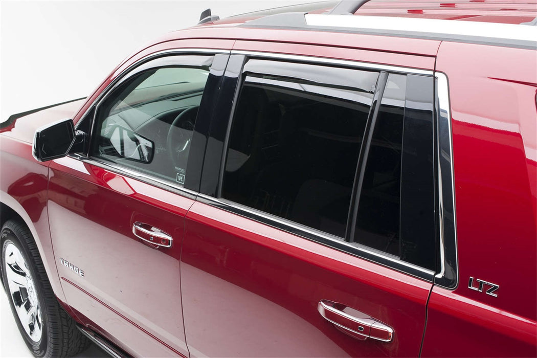 EGR 571861 EGR In Channel Style Dark Smoke Window Visor-proudly made in the USA. - Truck Part Superstore
