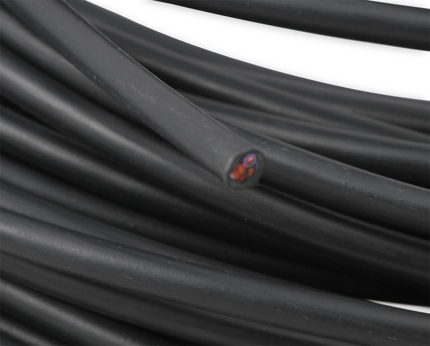 Holley EFI 572-104 Conductor Cable; Shielded 3 Wire Design; [3x] 20AWG Wires; 100 ft.; - Truck Part Superstore