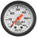 AutoMeter 5725 GAUGE; EXHAUST PRESS; 2 1/16in.; 60PSI; MECHANICAL; PHANTOM - Truck Part Superstore