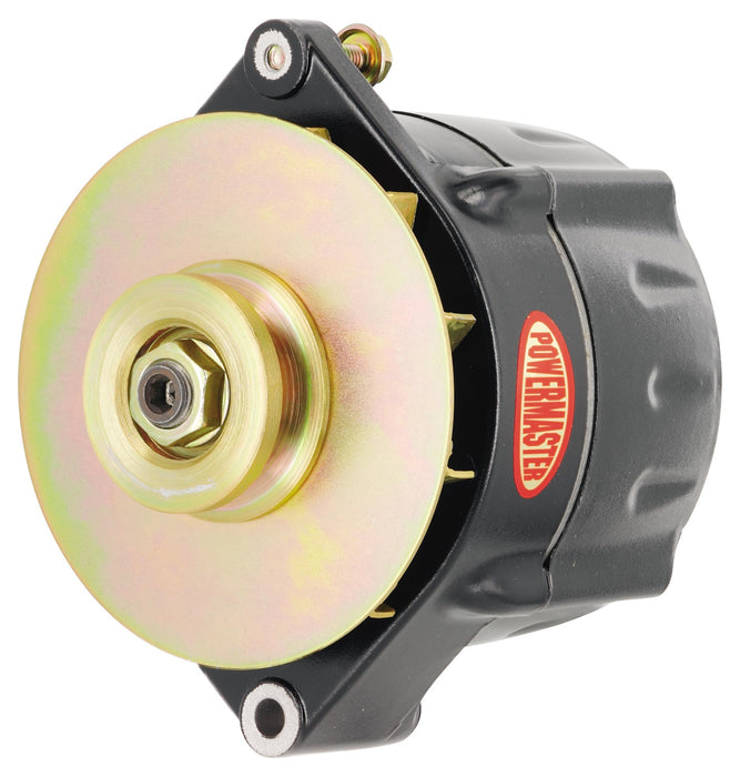 Powermaster Performance 57295 Smooth Look™ Alternator; 12si; 150 Amp; 100 Idle; 1V; Baffle; Black; - Truck Part Superstore