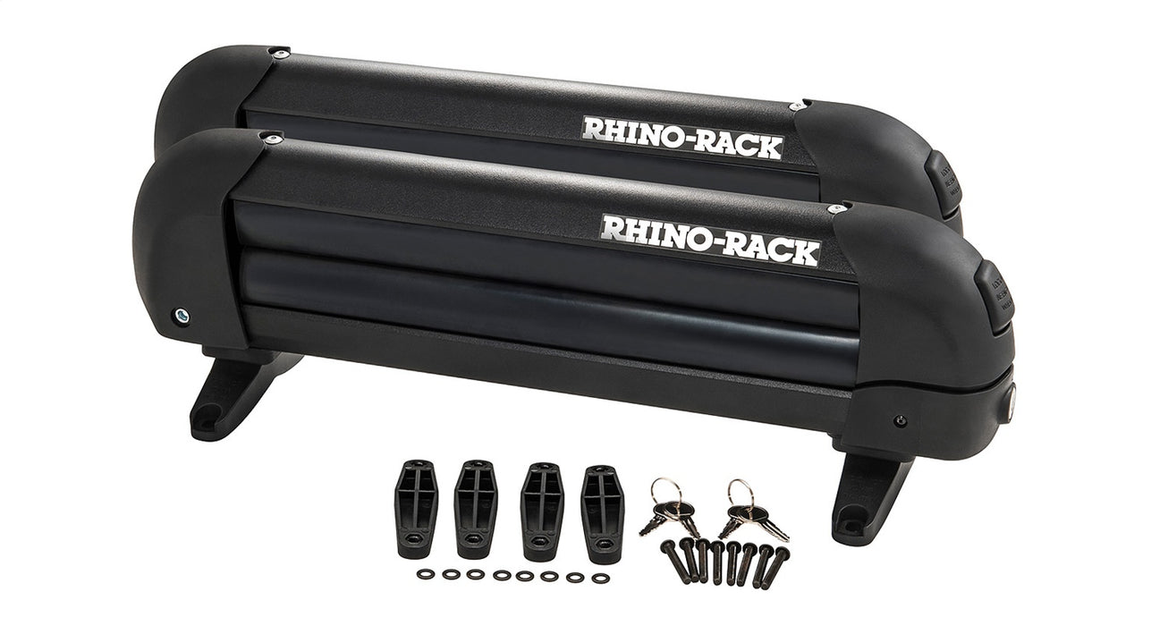Rhino-Rack USA 573 Ski/Snowboard Carrier; 3 Pairs Of Skis Or 2 Snowboards; - Truck Part Superstore