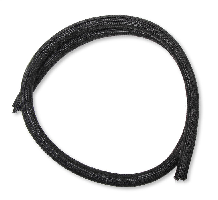 Holley EFI 573-105 Bulk Split Wire Loom Tubing; 3/8 in. Braided F6 Tubing; 50 ft.; Black; - Truck Part Superstore