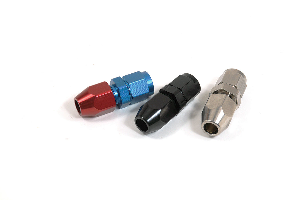 SpeedFx 5730613BK Female; -6AN to 3/8 Inch; Black; Anodized Aluminum; Single - Truck Part Superstore