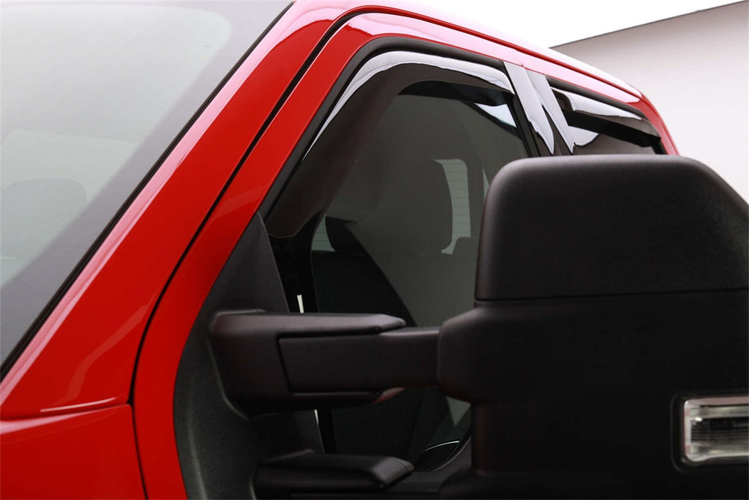 EGR 573491 EGR In Channel Style Dark Smoke Window Visor-proudly made in the USA. - Truck Part Superstore