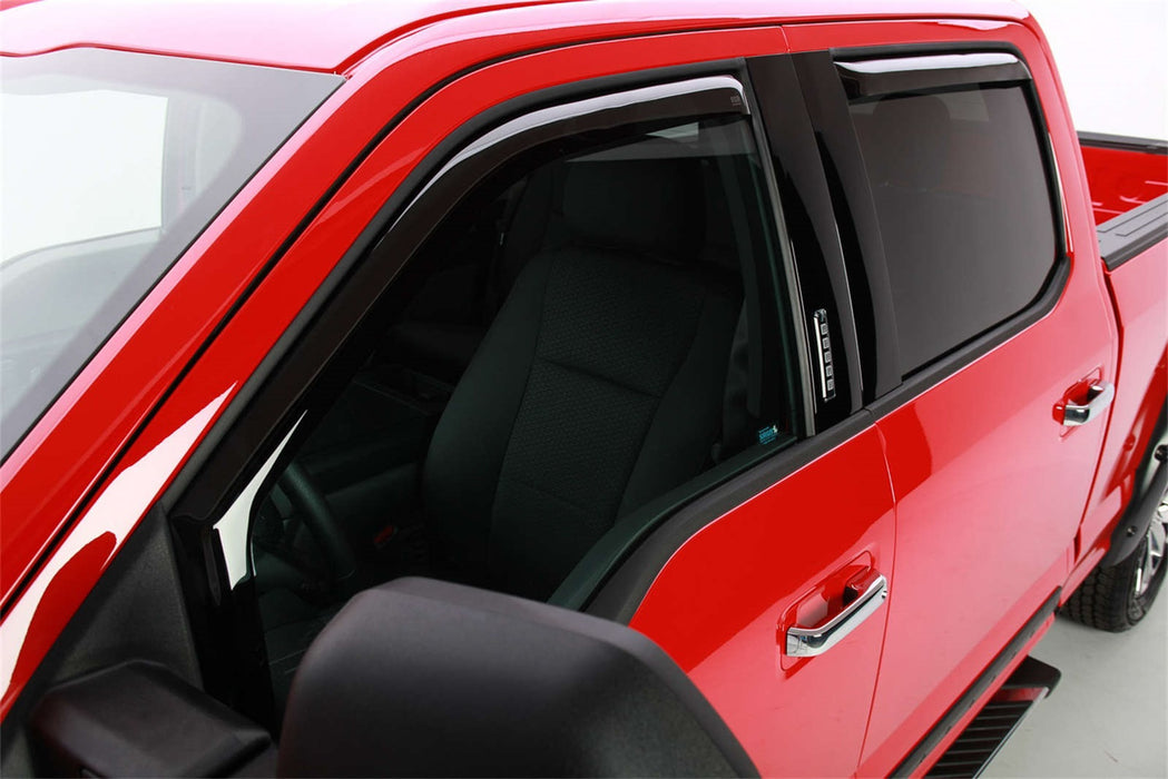 EGR 573491 EGR In Channel Style Dark Smoke Window Visor-proudly made in the USA. - Truck Part Superstore