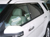 EGR 573631 EGR In Channel Style Dark Smoke Window Visor-proudly made in the USA. - Truck Part Superstore