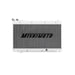 Mishimoto MMRAD-FIT-07 Performance Aluminum Radiator, for Honda Fit 2007-2008 - Truck Part Superstore