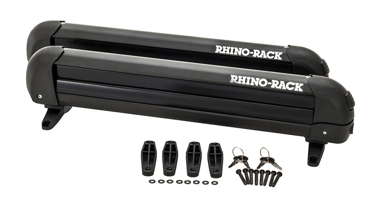 Rhino-Rack USA 574 Ski/Snowboard Carrier; 4 Pairs Of Skis Or 2 Snowboard; - Truck Part Superstore