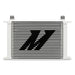 Mishimoto MMOC-25WT Universal 25-Row Oil Cooler, White - Truck Part Superstore