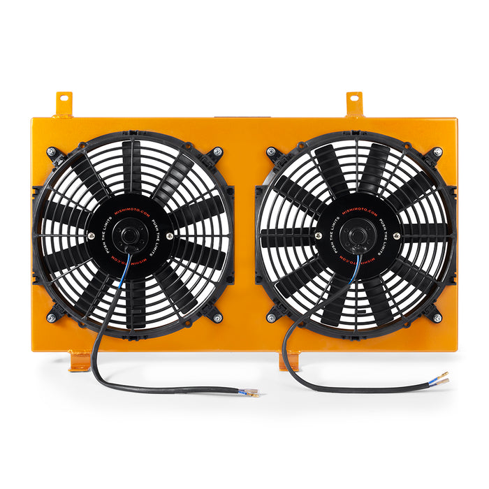 Mishimoto MMFS-RX8-04GD Performance Aluminum Fan Shroud Kit, fits Mazda RX-8 2004-2008, Gold - Truck Part Superstore
