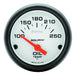 AutoMeter 5747 GAUGE; OIL TEMP; 2 1/16in.; 100-250deg.F; ELECTRIC; PHANTOM - Truck Part Superstore
