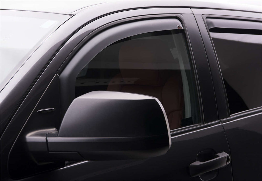 EGR 575095 EGR In Channel Style Black Window Visor-proudly made in the USA. - Truck Part Superstore