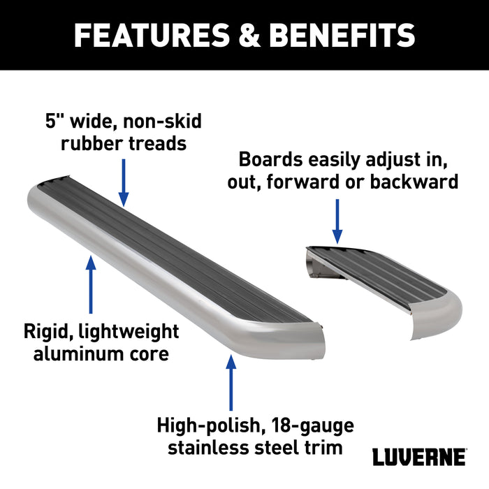 Luverne 575100-571477 Van MegaSteps-36in./98in. Steps - Truck Part Superstore
