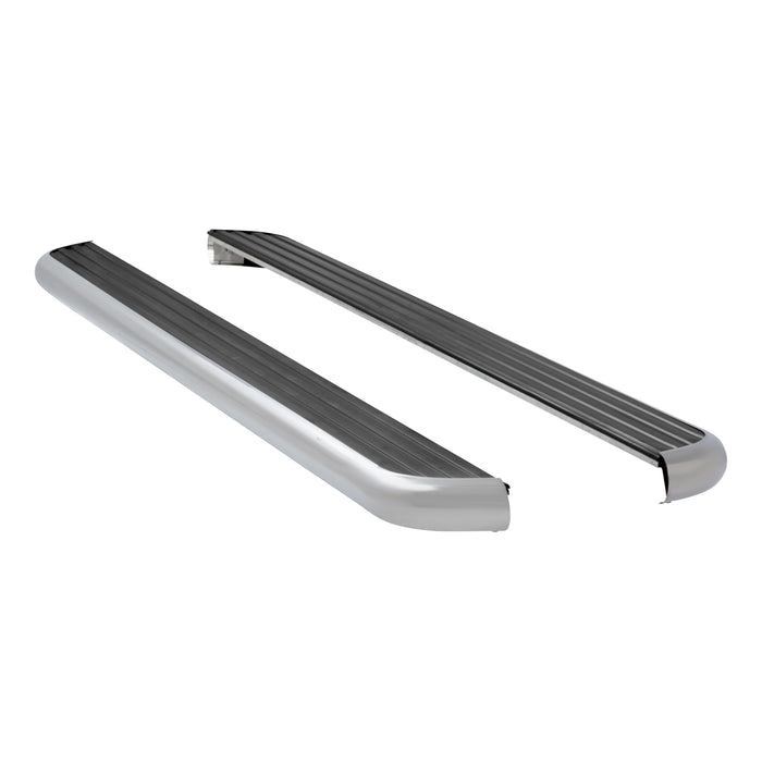Luverne 575114-571448 MegaStep 6-1/2in. x 114in. W2W Aluminum Running Boards; Select Silverado; Sierra - Truck Part Superstore