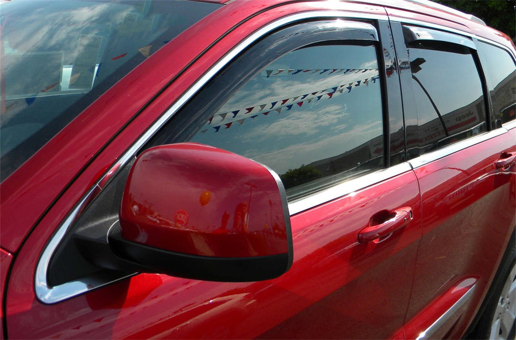 EGR 575131 EGR In Channel Style Dark Smoke Window Visor-proudly made in the USA. - Truck Part Superstore