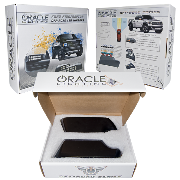 Oracle Lighting 5752-001 Off-Road Mirrors, 6000K - Truck Part Superstore