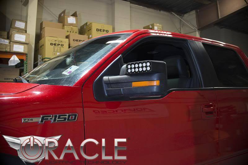 Oracle Lighting 5752-001 Off-Road Mirrors, 6000K - Truck Part Superstore