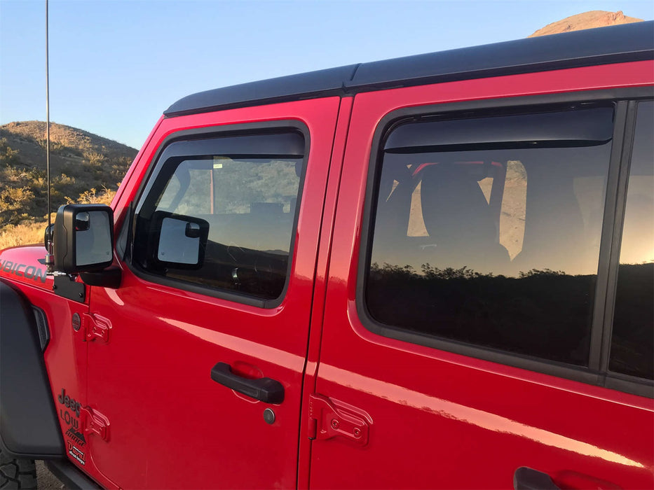 EGR 575251 EGR In Channel Style Dark Smoke Window Visor-proudly made in the USA. - Truck Part Superstore