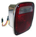 Crown Automotive Jeep Replacement 5758254C Tail Light Assembly; Right; Chrome; w/Side Marker; - Truck Part Superstore