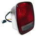Crown Automotive Jeep Replacement 5758255C Tail Light Assembly; Left; Chrome; w/Side Marker; - Truck Part Superstore